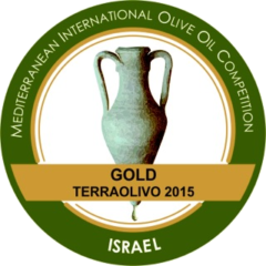 Terraolivo Israel 2015 Gold Medal Award